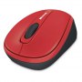 Microsoft | Wireless mouse | WMM 3500 | Black, Red - 2